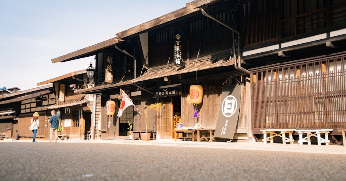 Explore the architectural charm of a traditional ryokan in Shiojiri, Nagano, Japan.