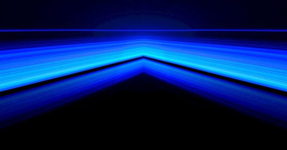 Dynamic blue abstract art with sharp geometric lines evokes modern design and creativity.