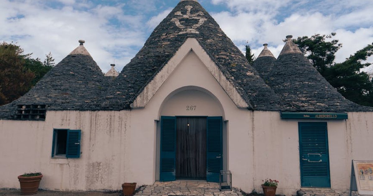 Charming Trullo house with unique architecture in Inuyama, Japan.