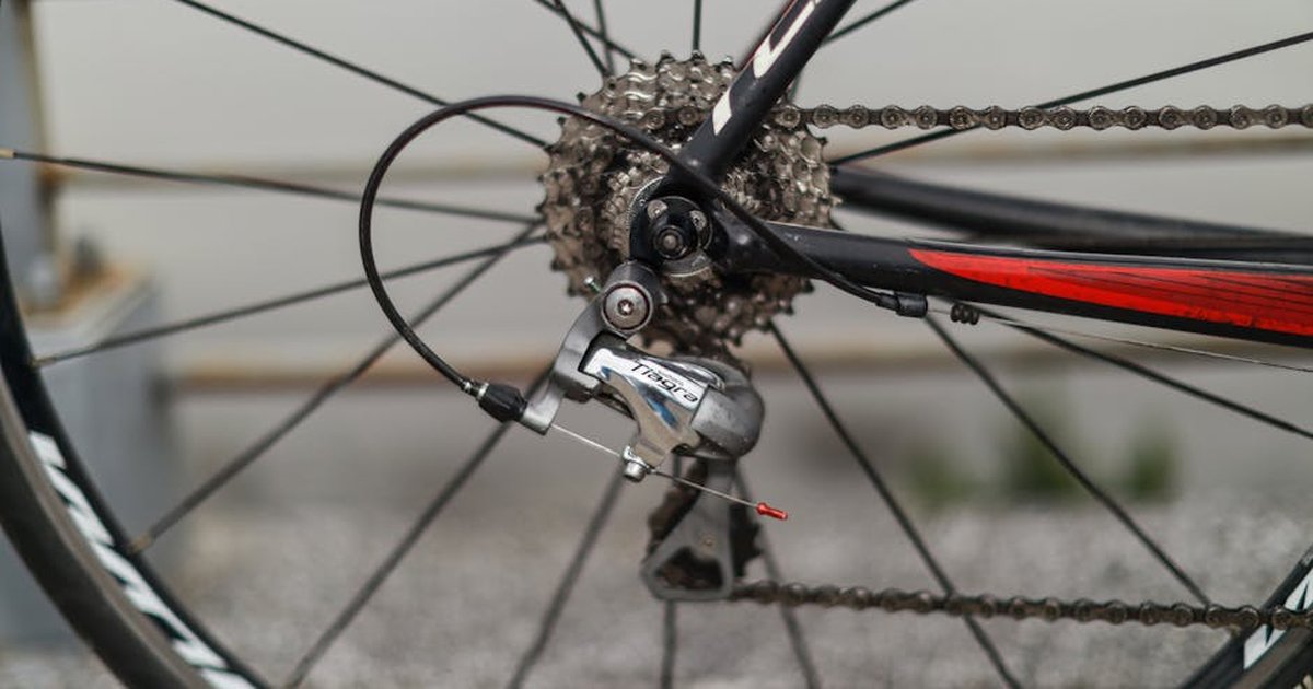 High-quality close-up of a bicycle gear and chain in Taipei City, Taiwan, showcasing precision mechanics.